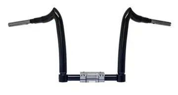 KST Kustoms 1 1/2" Spearhead Adjustable Handlebar in 14 inch High Gloss Black for 2015-2023 Harley Davidson Road Glide and Road King Special Motorcycles Free Shipping