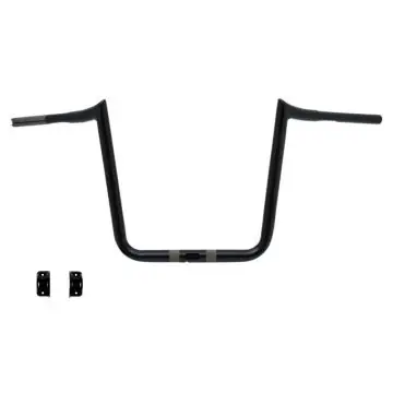 Certified LA Chopper 1 1/4" Hefty Prime Ape Gloss Black 16 inch Ape Hanger Handlebars for 2015+ Road Glide Harley-Davidson models
