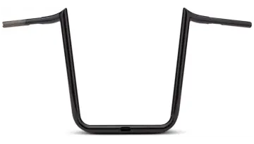 LA Chopper 1 1/4" Hefty Prime Ape Gloss Black 18 inch Ape Hanger Handlebars for 2015+ Road Glide Harley-Davidson models Free Delivery