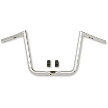 LA Chopper 1 1/4" Hefty Twin Peaks Chrome 10 inch Ape Hanger Handlebars for Harley-Davidson models Final Sale
