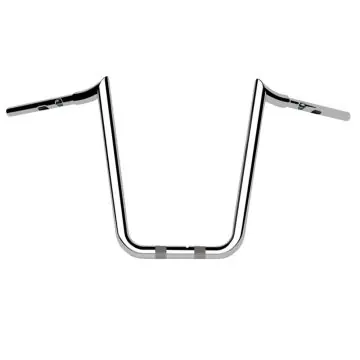 Best Choice LA Chopper Chrome 14" Prime Ape Handlebars for 2024 and newer Harley-Davidson Road Glide models