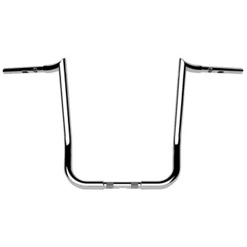 Viral LA Chopper Chrome 16" Prime Ape Handlebars for 2024 and newer Harley-Davidson Street Glide models
