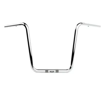 LA Chopper Chrome Twin Rounds 16" Ape Hanger Handlebars for 2024 and newer Harley-Davidson Road Glide models Latest
