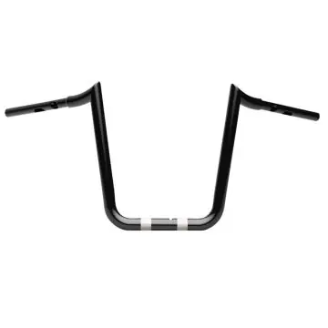 Hassle-Free Returns LA Chopper Gloss Black 12" Prime Ape Handlebars for 2024 and newer Harley-Davidson Road Glide models