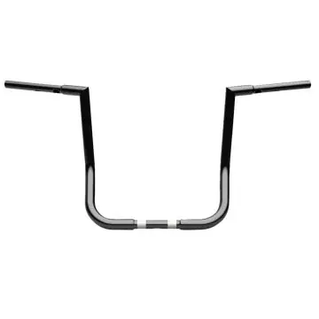Viral LA Chopper Gloss Black Twin Peaks 16" Ape Hanger Handlebars for 2024 and newer Harley-Davidson Street Glide models