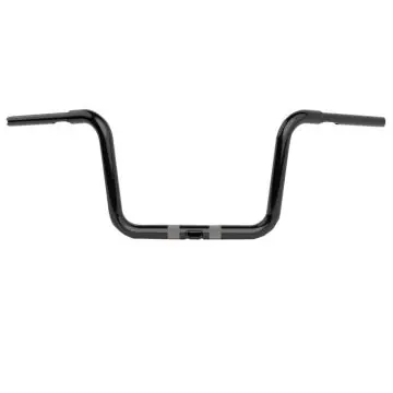Free Delivery LA Chopper Gloss Black Twin Rounds 10" Ape Hanger Handlebars for 2024 and newer Harley-Davidson Road Glide models