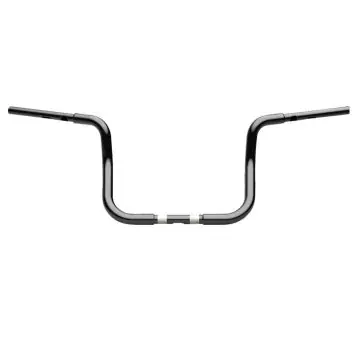 Buy Today LA Chopper Gloss Black Twin Rounds 10" Ape Hanger Handlebars for 2024 and newer Harley-Davidson Street Glide models