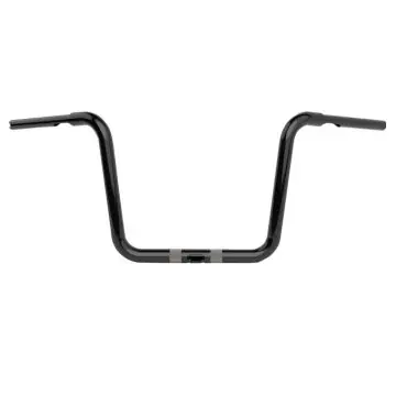 LA Chopper Gloss Black Twin Rounds 12" Ape Hanger Handlebars for 2024 and newer Harley-Davidson Road Glide models Exclusive
