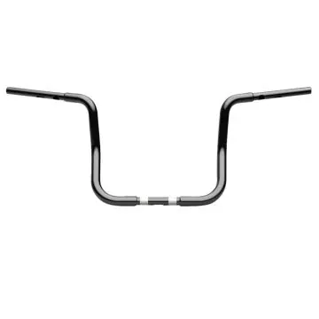 LA Chopper Gloss Black Twin Rounds 12" Ape Hanger Handlebars for 2024 and newer Harley-Davidson Street Glide models Price Cut