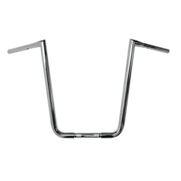 LA Chopper Twin Peaks Chrome 19" Ape Hanger Handlebars for Harley-Davidson Dyna Softail and Sportster models Best Seller