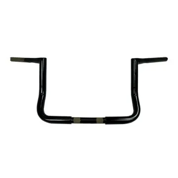 LA Chopper Twin Peaks Gloss Black 10" Bagger Ape Hanger Handlebars for Harley-Davidson Touring models Buy Online