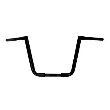 LA Chopper Twin Peaks Gloss Black 13" Ape Hanger Handlebars for Harley-Davidson Dyna Softail and Sportster models Warranty Included