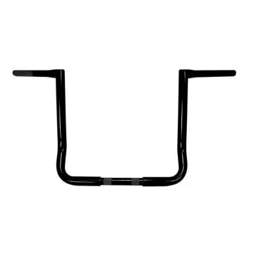 Wholesale LA Chopper Twin Peaks Gloss Black 14" Bagger Ape Hanger Handlebars for Harley-Davidson Touring models