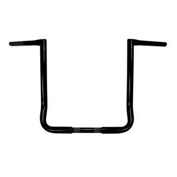 LA Chopper Twin Peaks Gloss Black 16" Bagger Ape Hanger Handlebars for Harley-Davidson Touring models Order Now