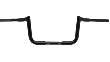 Money Back Guarantee LA Choppers 1 1/4" Prime Apes 10 inch Gloss Black Handlebars for FLHR/Softail/Dyna Harley Davidson Motorcycles