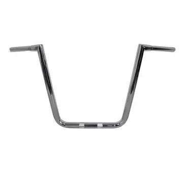LA Choppers Twin Peaks Hefty Chrome 16" True 1 1/4" Handlebars for Harley-Davidson models Clearance