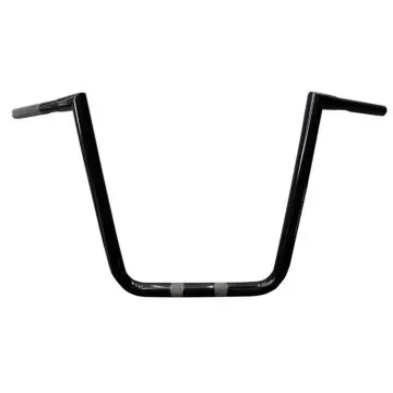 LA Choppers Twin Peaks Hefty Gloss Black 16" True 1 1/4" Handlebars for Harley-Davidson models Reduced Price