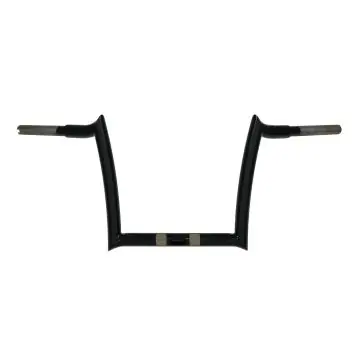 Worldwide Shipping Paul Yaffe True 1 1/4 inch OEM Monkey Bars 12 inch Gloss Black Powdercoat for 2015-2023 Road Glide