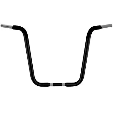 Free Returns Wild 1 Chubby 1 1/4" Black WO509 16" Ape Hanger for Harley-Davidson Dyna Softail and Sportster models