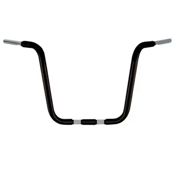 Buy Direct Wild 1 Chubby 1 1/4" Black WO568 14" Ape Hanger for Harley-Davidson Springers
