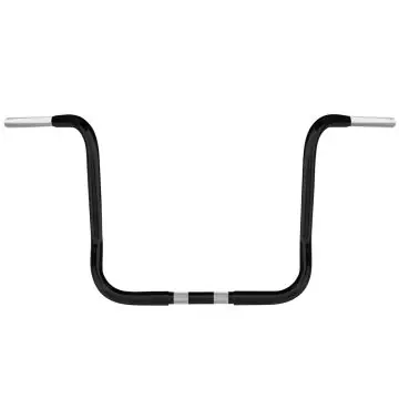 Wild 1 Chubby 1 1/4" Black WO576 14" Bar for Harley-Davidson Electra Glide, Ultra Classic and Street Glide models Best Price