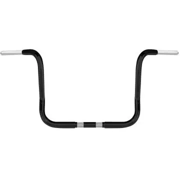 Markdown Wild 1 Chubby 1 1/4" Black WO577 12.5" Bar for Harley-Davidson Electra Glide, Ultra Classic and Street Glide models