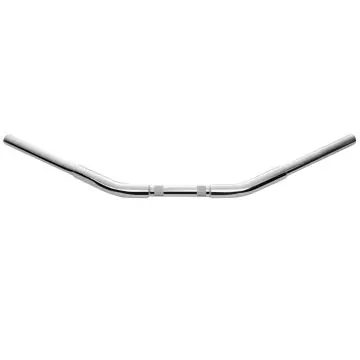 Same Day Shipping Wild 1 Chubby 1 1/4" Chrome WO511 0" Dragster Bar for Harley-Davidson Dyna Softail and Sportster models