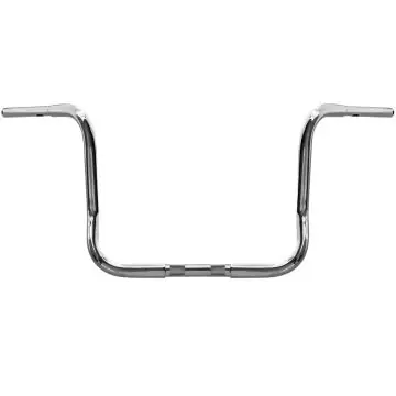 Get Yours Wild 1 Chubby 1 1/4" Chrome WO577 12.5" Bar for Harley-Davidson Electra Glide, Ultra Classic and Street Glide models