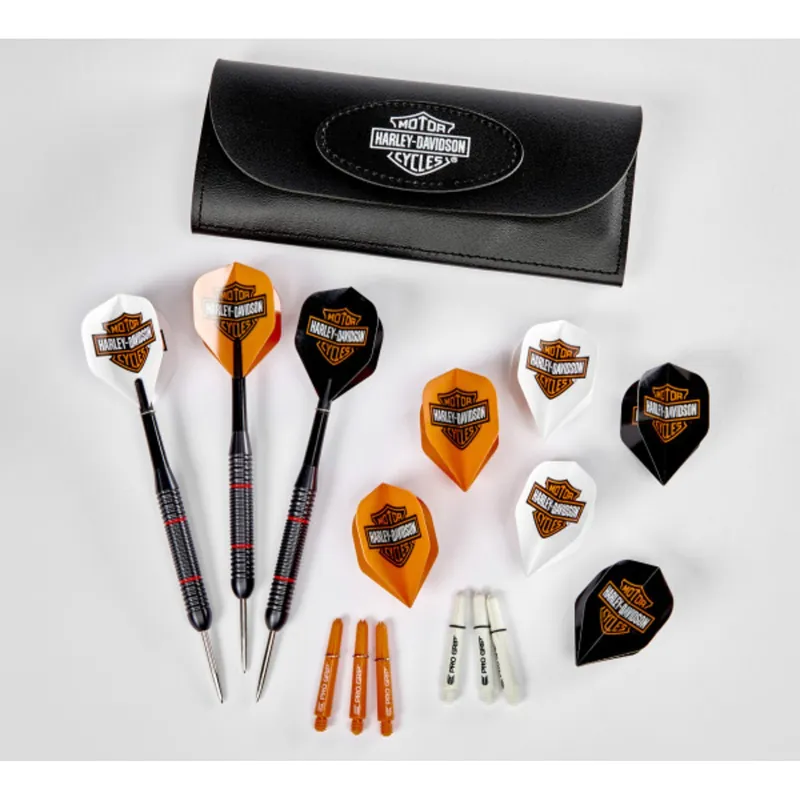 Final Sale Harley-Davidson Dartpfeil-Set "H-D NSTR-1Steel Tip Darts Set