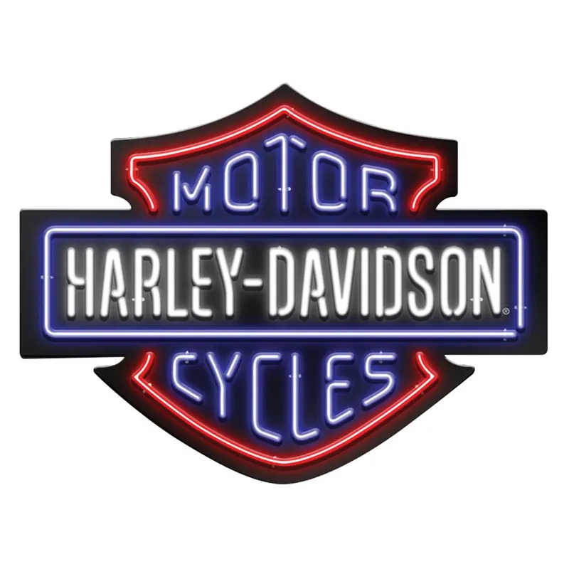 While Supplies Last Harley-Davidson Magnet "H-D Neon Bar & Shield" HDL-15549