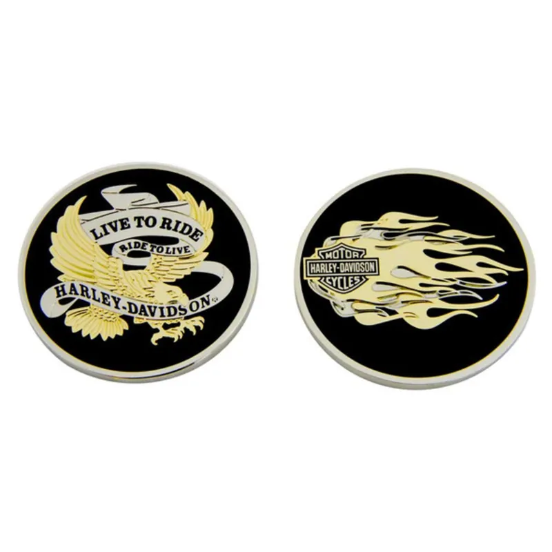 Direct From Manufacturer Harley-Davidson Coin "H-D Live to Ride" 8007126