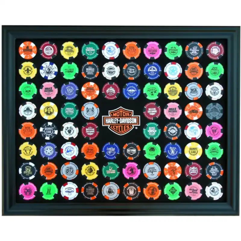 Harley-Davidson Decko "H-D B&S Pocker Chip Frame" DW6976 Place Order