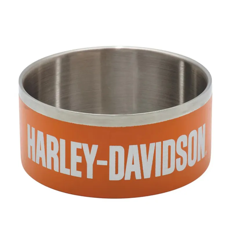 Harley-Davidson Haustier "HD Orange Edelstahl-Futternapf - K Buy Today