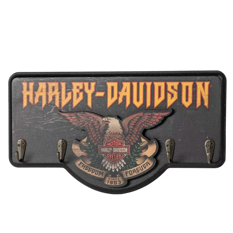 Free Shipping Harley-Davidson Decko "HD Hard Rock Eagle Schlüsselbrett" HL