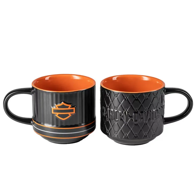 Trending Harley-Davidson Tassen Set "Offenes B&S Kaffeebecher-Set mit