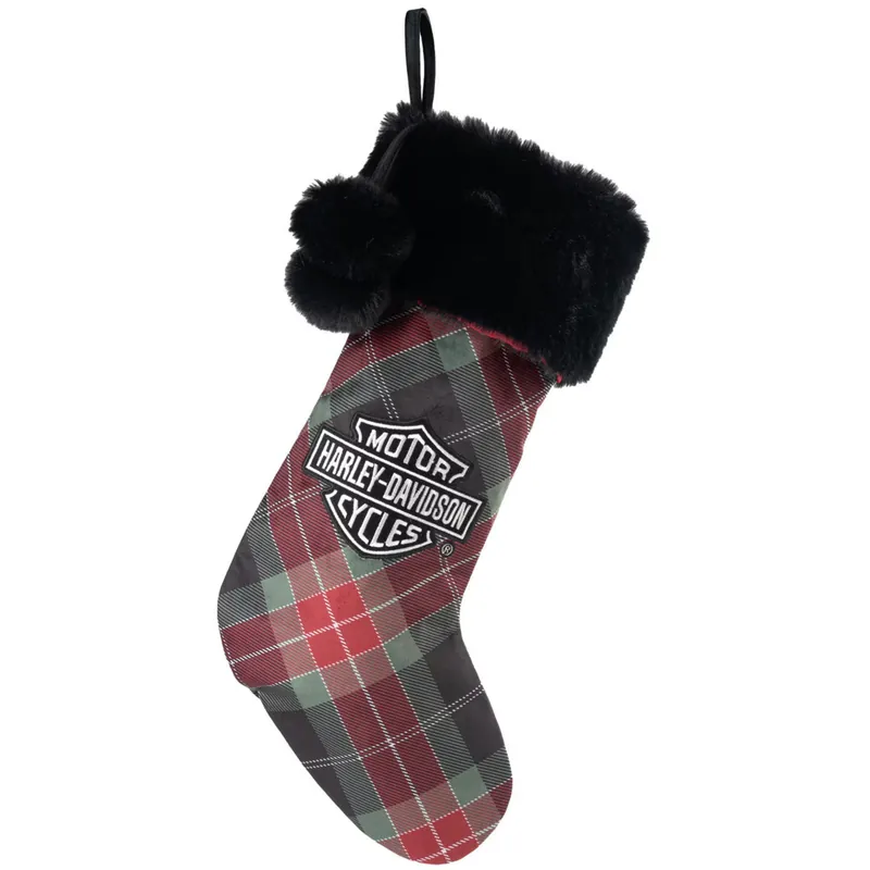 Shop Now Harley-Davidson Decko "Festlicher karierter Strumpf" HDX-993