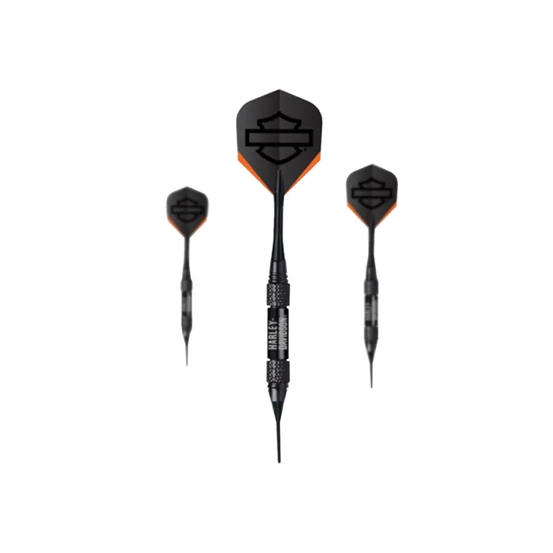 Harley-Davidson Dartpfeil-Set "Soft Dart Tip Set Black Light Reduced Price