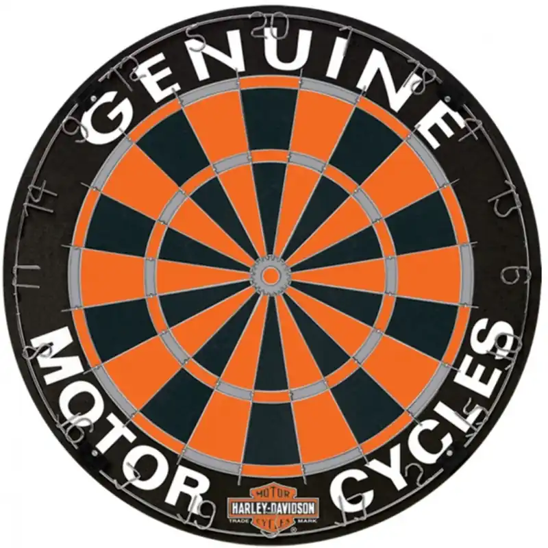 Harley-Davidson Dartscheibe "Genuine Bristle" DW61976 Hassle-Free Returns