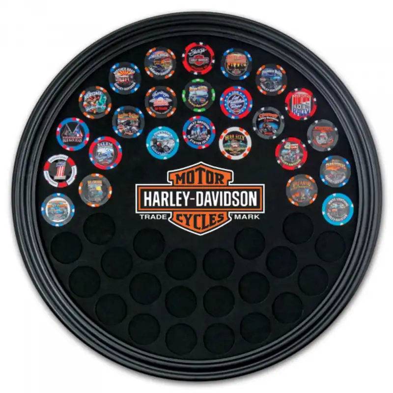 Harley-Davidson Decko "H-D Round Frame" DW6988 Free Shipping