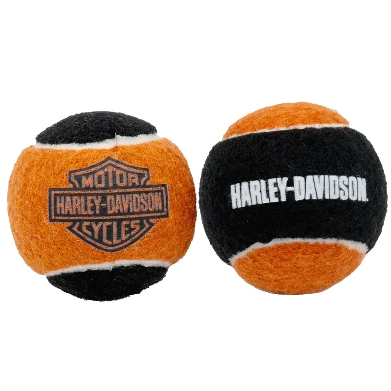 Harley-Davidson Pet "B&S Tennis Ball Toy Set" HDX-90224 Today Only
