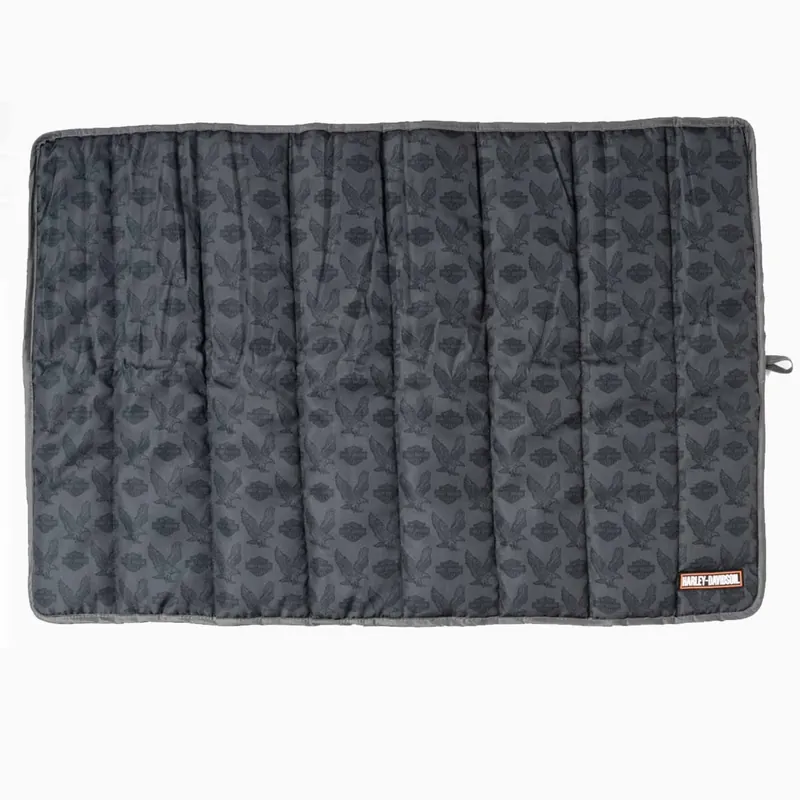 Harley-Davidson Pet "Repeat B&S Eagle Pet Travel Bed" HDX-90 Weekend Sale