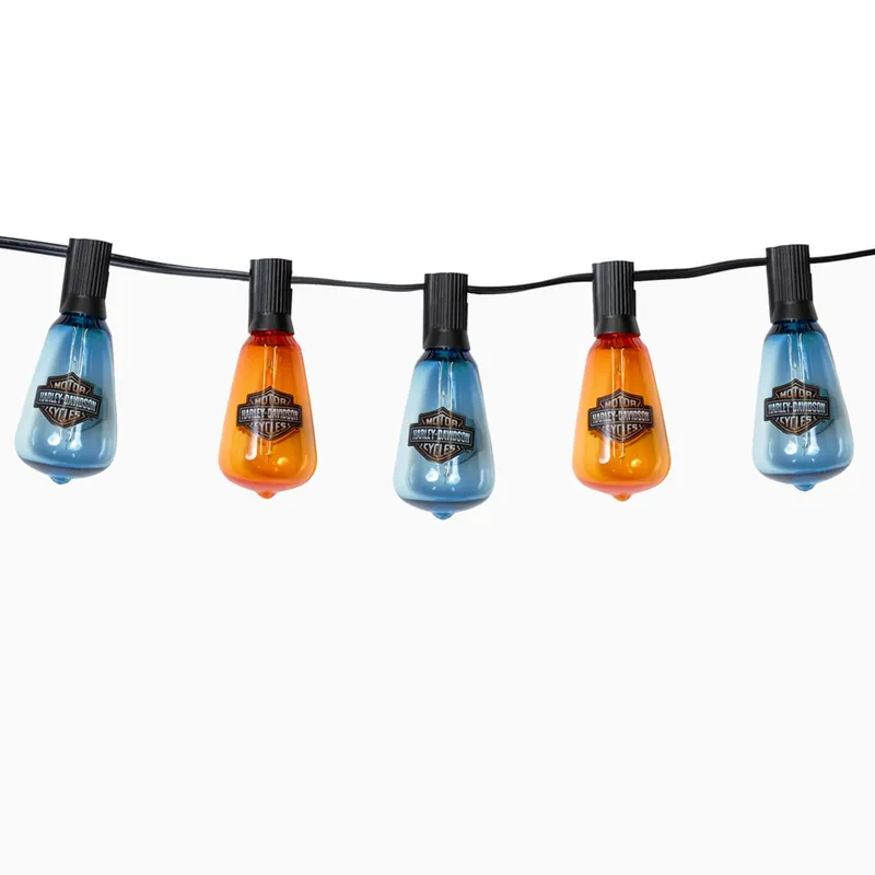 Fan Favorite Harley-Davidson Fairy lights  "S25- Vivid B&S Eagle LED Part