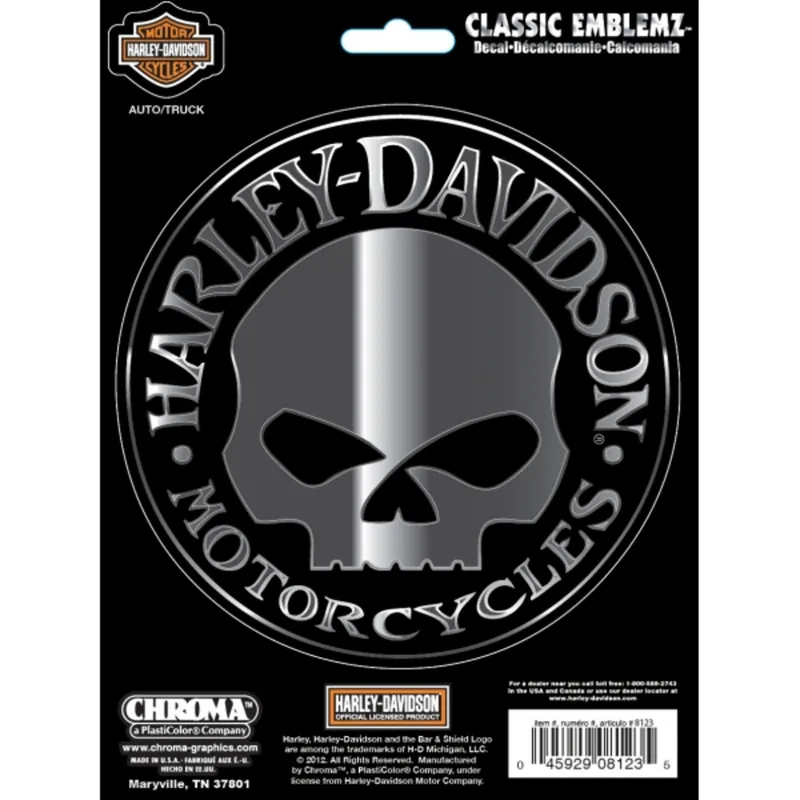 Harley-Davidson Sticker "Harley-Davidson Classic Emblem Deca Buy Direct