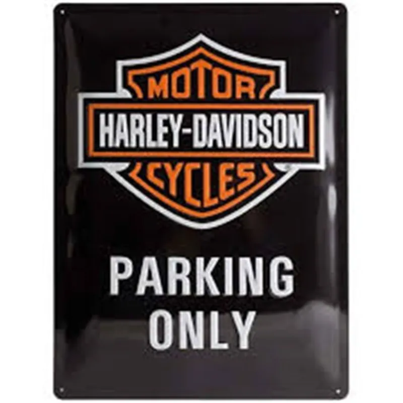 Harley-Davidson tin sign "H-D Parking Only" NA23130 Limited Offer