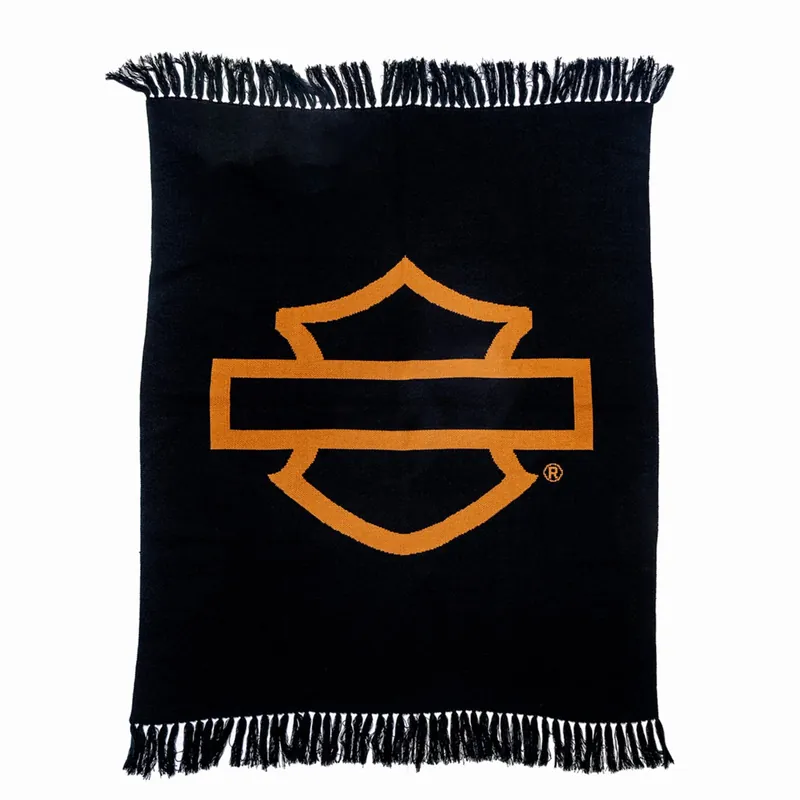 Harley-Davidson Decke "Open B&S Blanket" HDX-99286 Original