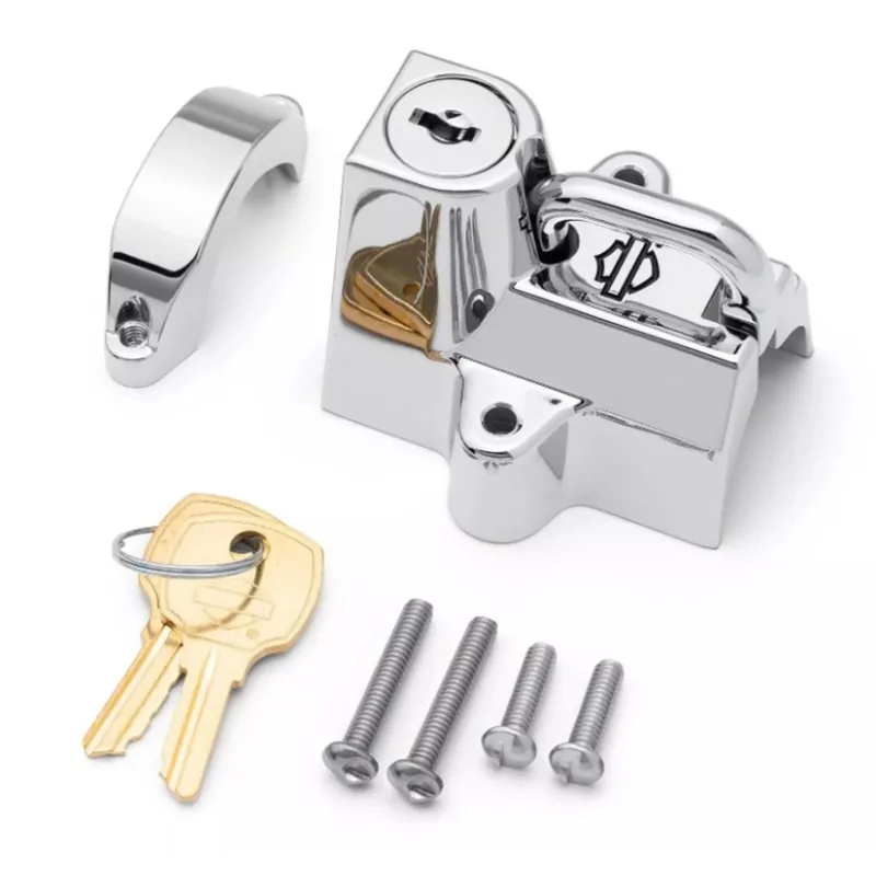 Helmet lock chrome universal Get Yours