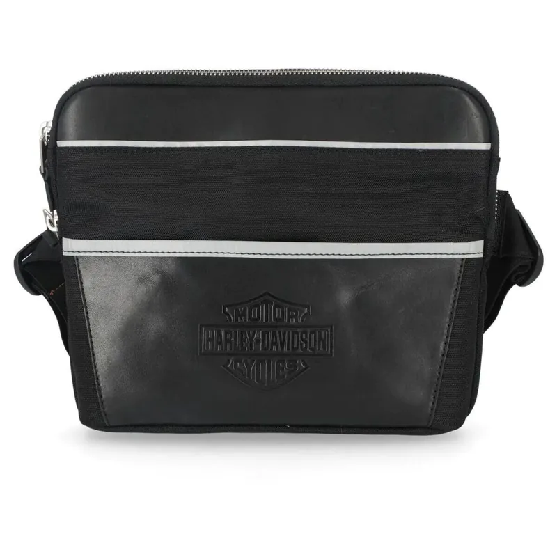Reduced Price Harley-Davidson "Belt Bag Leather, Canvas" MHU002/08 Fanny p
