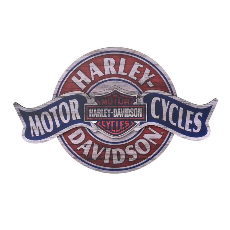 Harley-Davidson wooden sign "Bar & Shield Logo" HDL-15324 Crafted