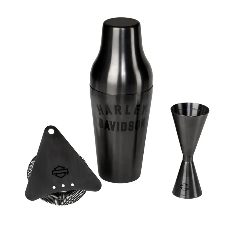 Fast Shipping Harley-Davidson Shaker Set "HD COCKTAIL-SHAKER-SET" HDX-9865