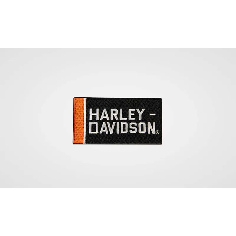 Premium Harley-Davidson Patch/Emblem "Bold Orange Bar" 8013264